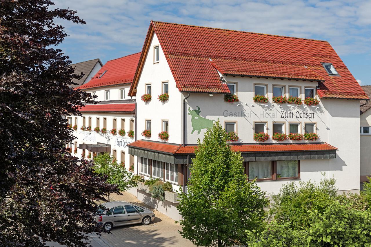 Gasthof - Hotel Zum Ochsen Gmbh Berghulen エクステリア 写真