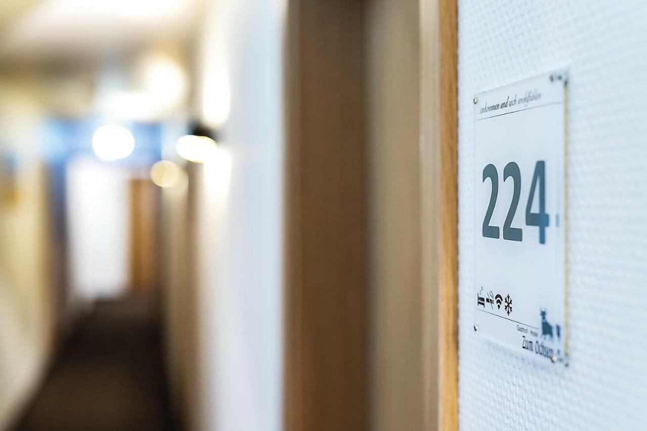 Gasthof - Hotel Zum Ochsen Gmbh Berghulen エクステリア 写真